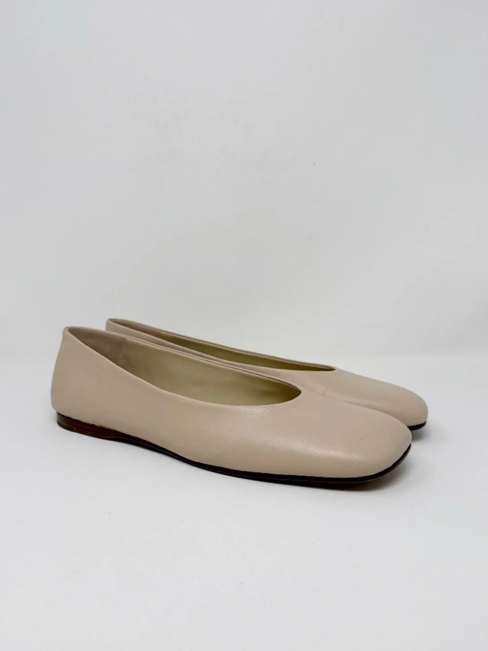 New Vince Leah Ballet Flat Birchsand In Sz 9.5